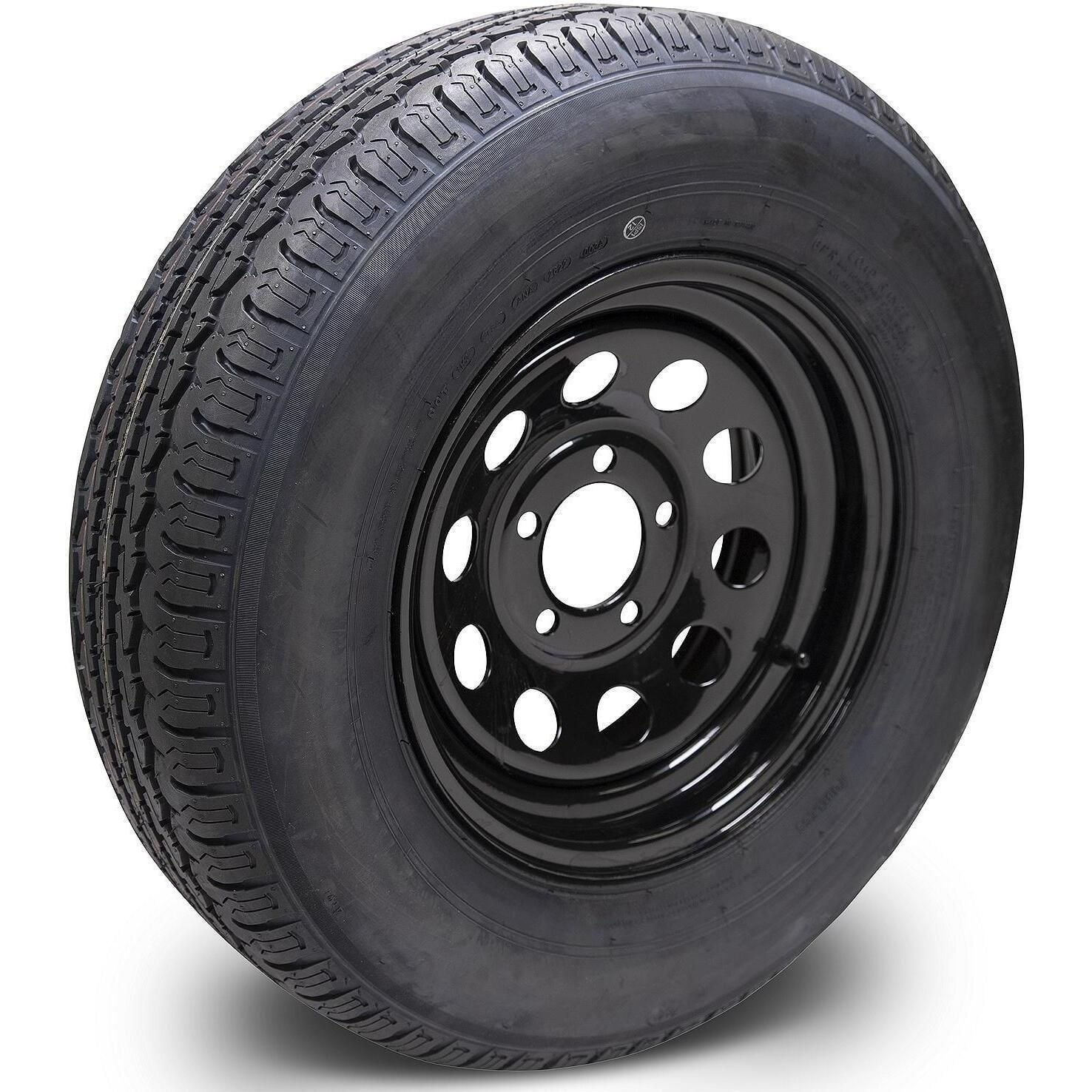 Seachoice 3S891 53436 ST225/75D15D/6H KR558 16" Black Modular, 6 Lug Bias Tire & Wheel Asm