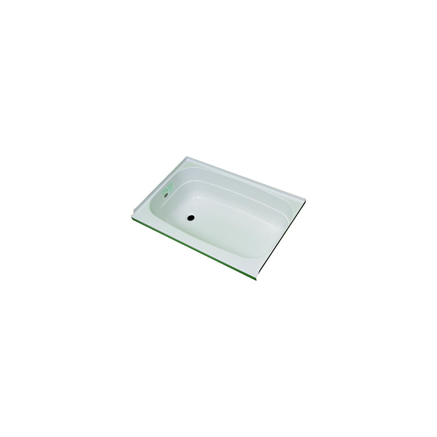 Specialty Recreation BT2432WL Left Drain Bathtub, 24" x 32", White