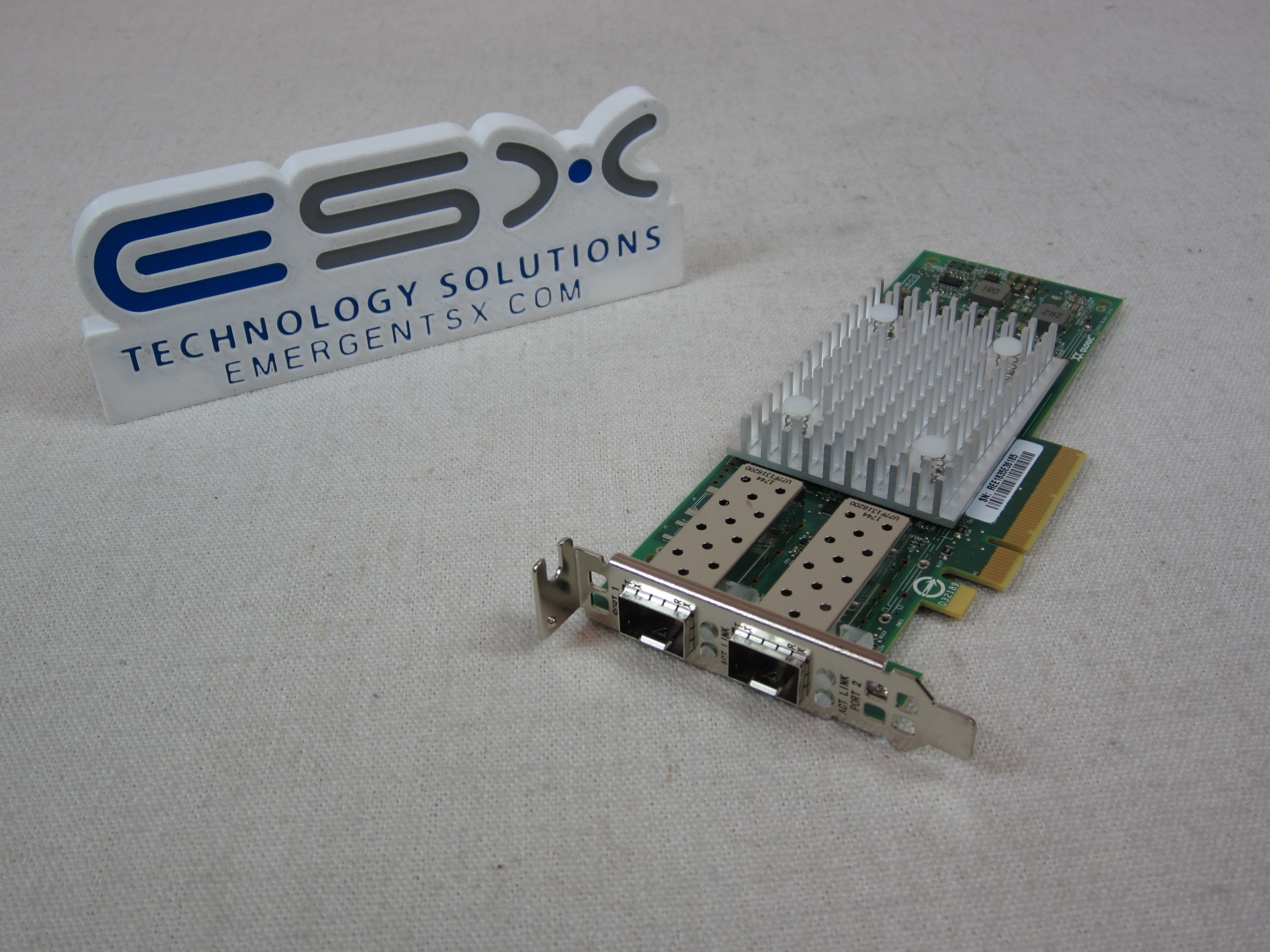 Dell 415DX QLogic QL41262HLCU-DE Dual Port 25GB SFP28 PCIe Network Adapter
