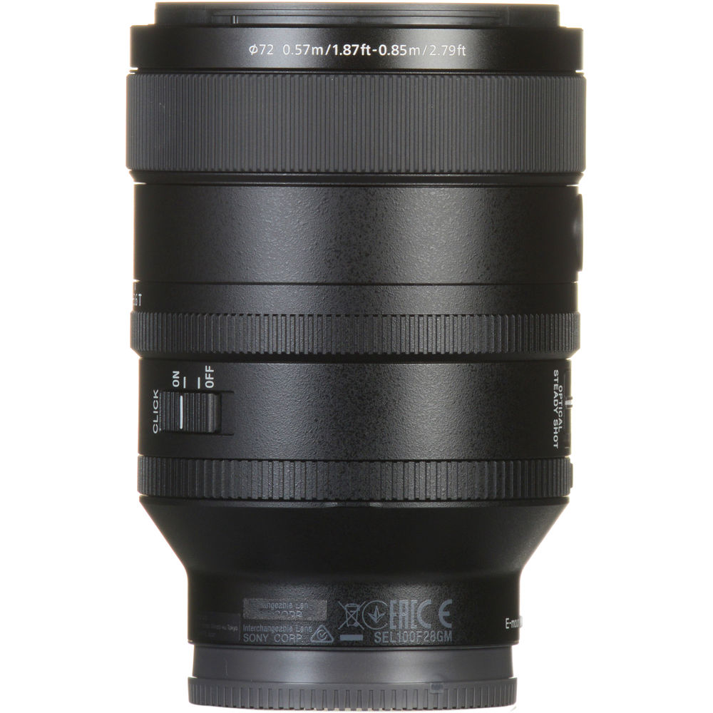 Sony 100mm f/2.8 GM OSS Macro FE Lens