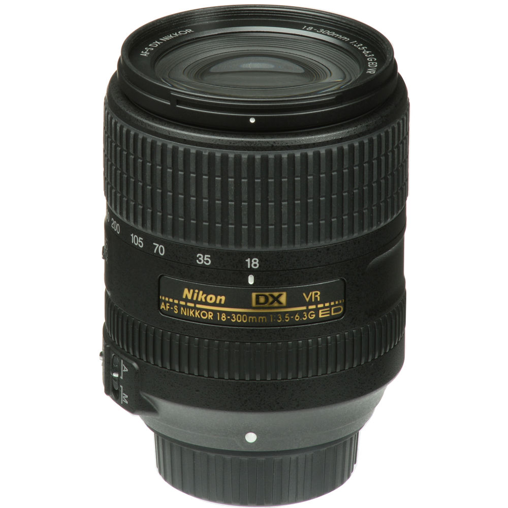 Nikon 18-300mm VRf/3.5-6.3 DX AF-S G ED Lens - F Mount