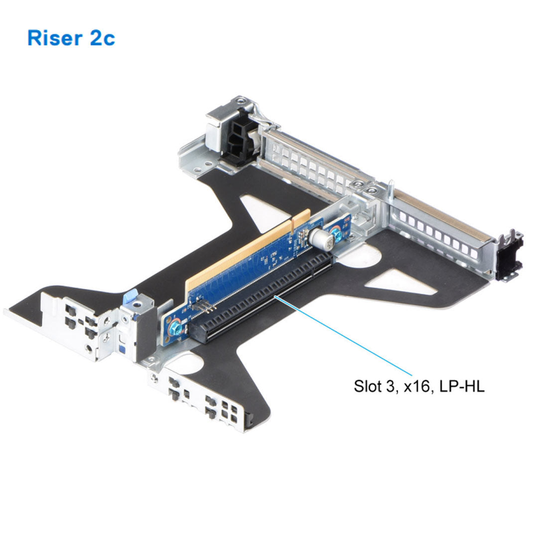PCI-e Config6. with 1x LP | Dell PowerEdge R650xs