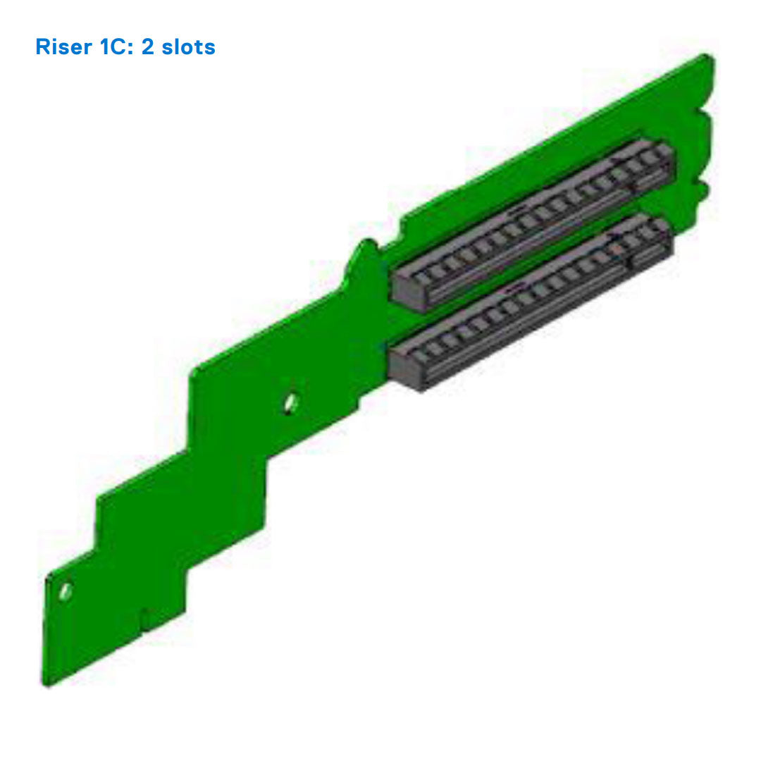 DYYXX — Riser 1C: 2 Slot | Dell PowerEdge R750