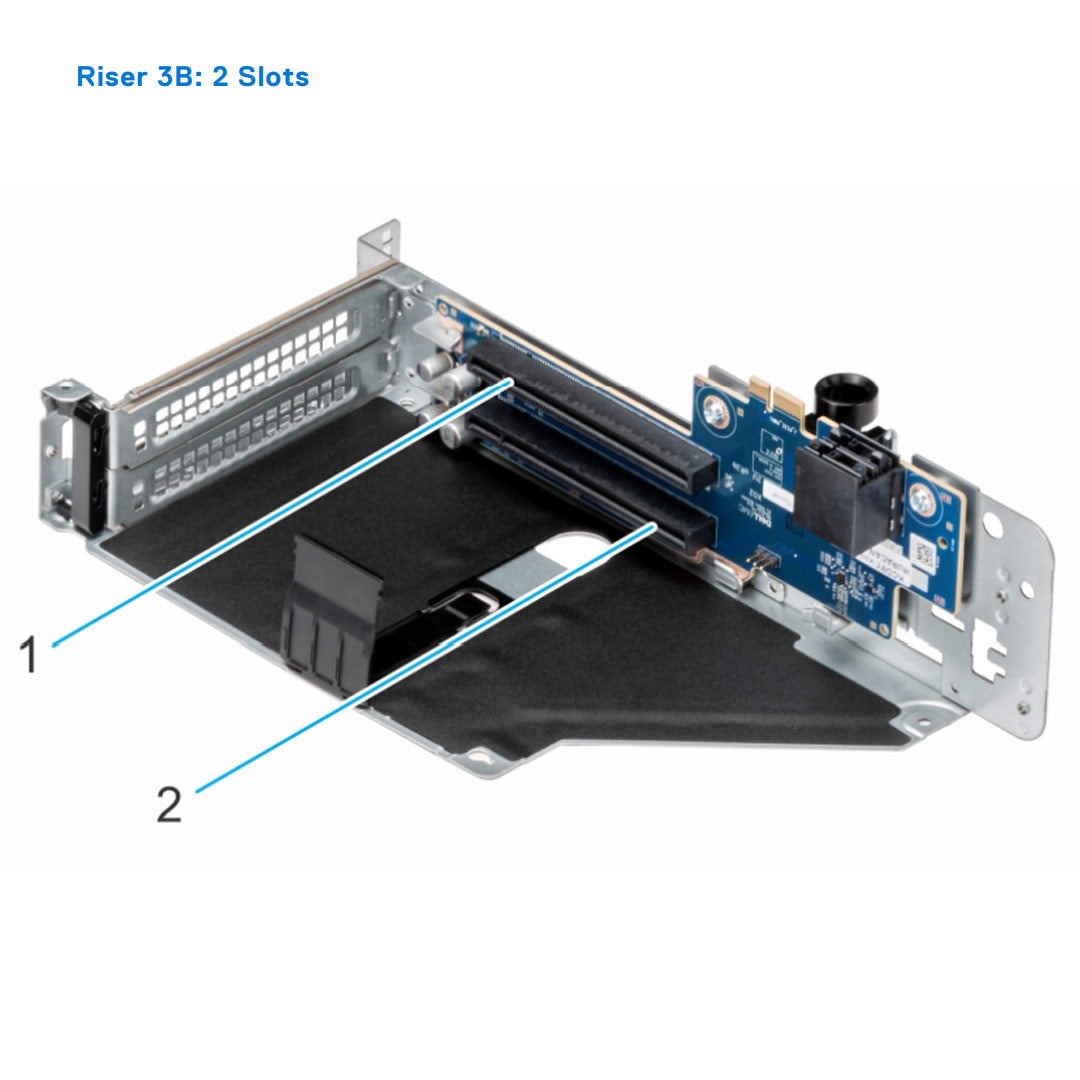 5W43G — Riser 3B: 2 Slots | Dell PowerEdge R750