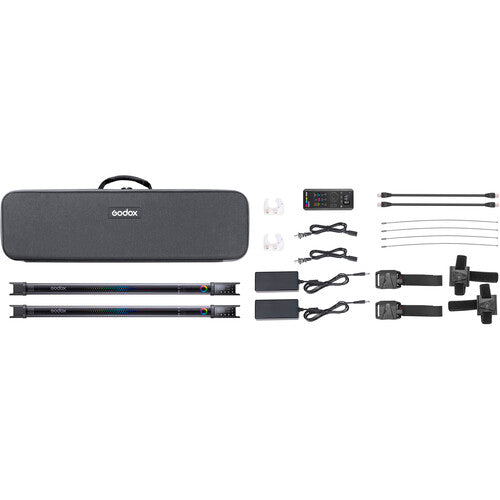Godox TL60 RGB LED Tube Light - 2 Light Kit (2.5'/76.2cm)