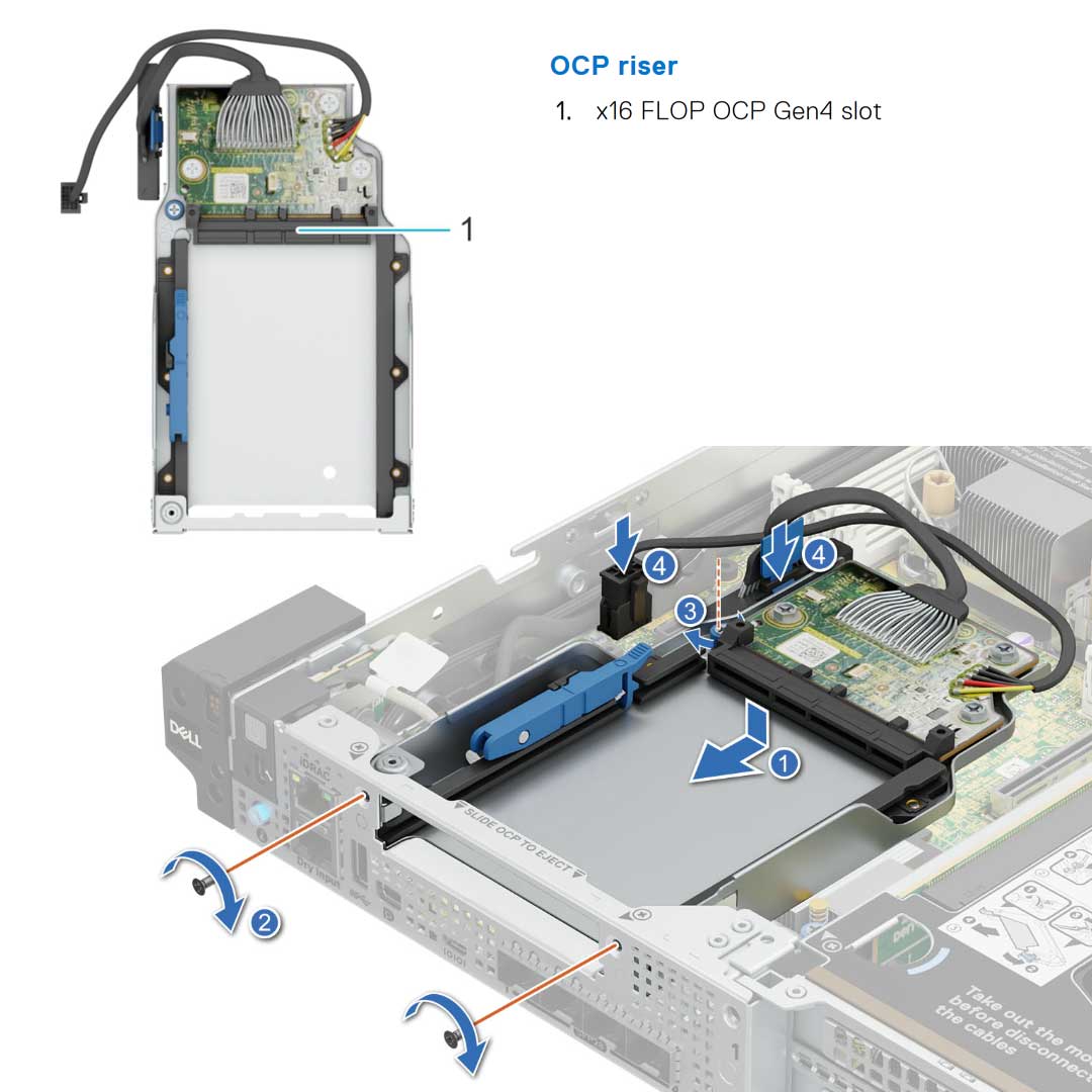 Front Access — Drive Chassis (4x 2.5") | Dell PowerEdge XR5610