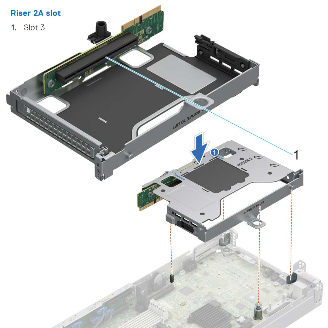 1U Node Server Chassis w/LOM Rack Chassis | Dell PowerEdge XR8610t