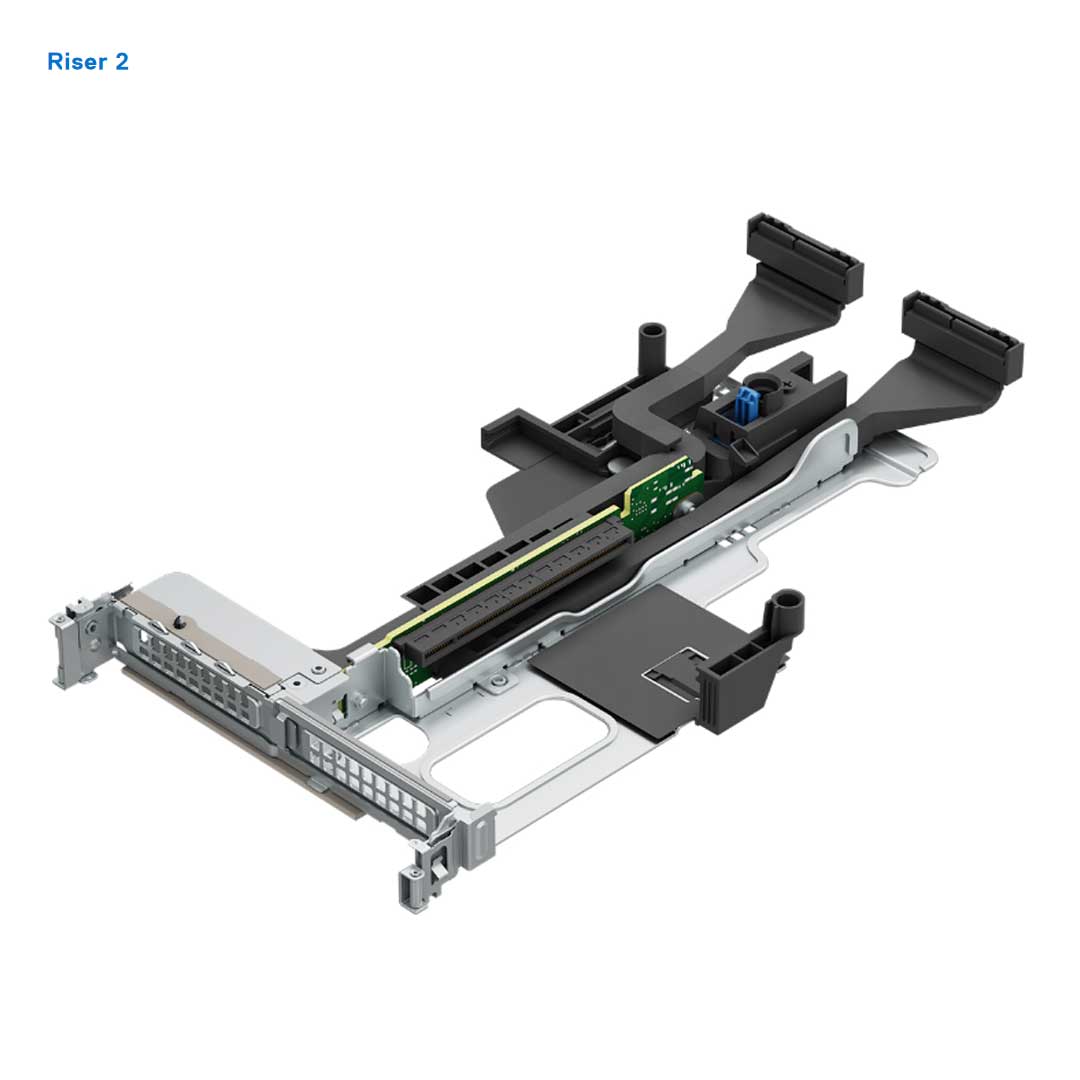 Riser Config 2 R1C + R2 + R3 + R4C | Dell PowerEdge R860