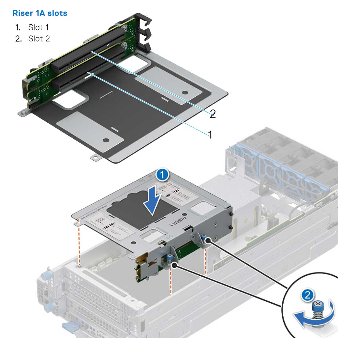2U Node Server Chassis NC Rack Chassis | Dell PowerEdge XR8620T