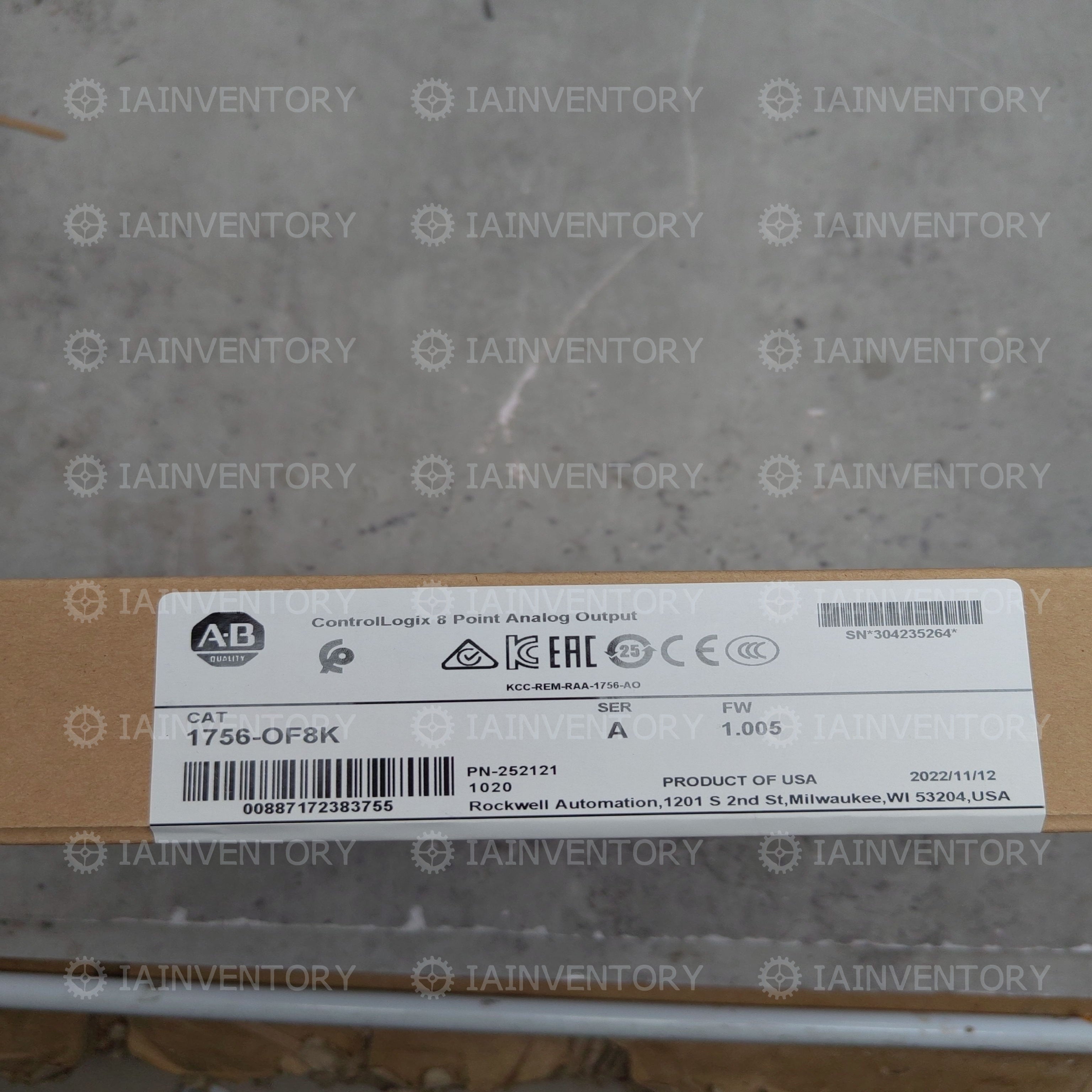 1756-OF8K Allen-Bradley