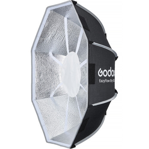 Godox EazyFlow Bty 65S Collapsible Beauty Dish (Black/Silver, 25.5"/64.8cm)