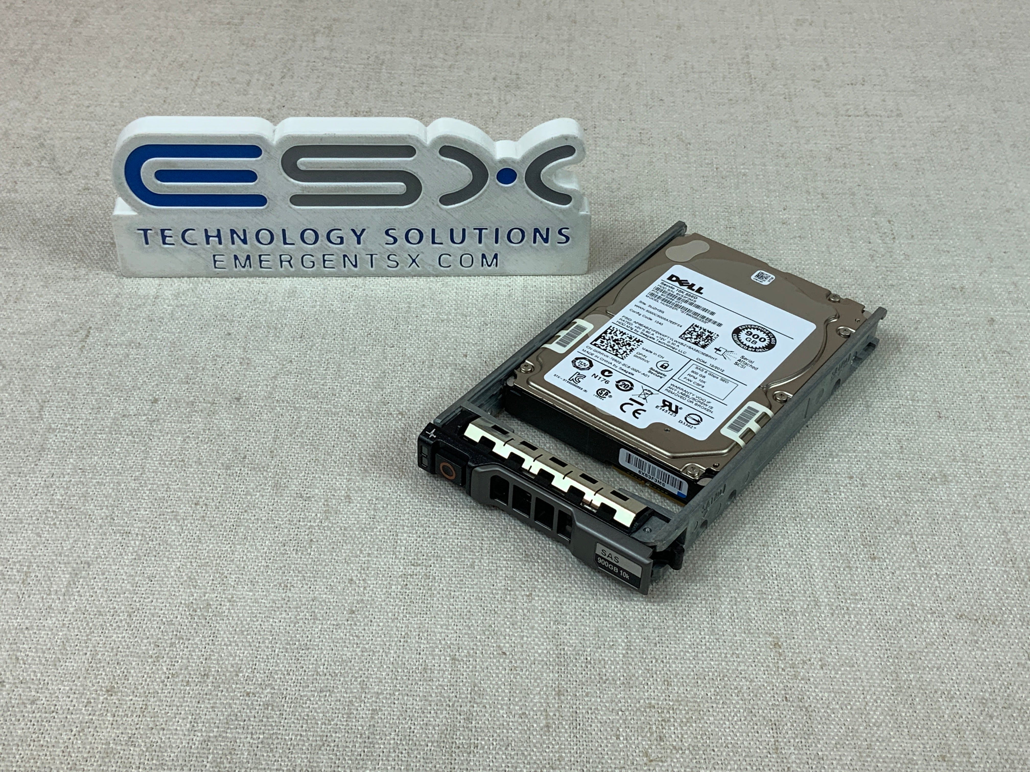 Dell XRRVX 900GB 10k 6Gb/s 2.5” SAS SED Self-Encrypting Hard Drive ST9900605SS