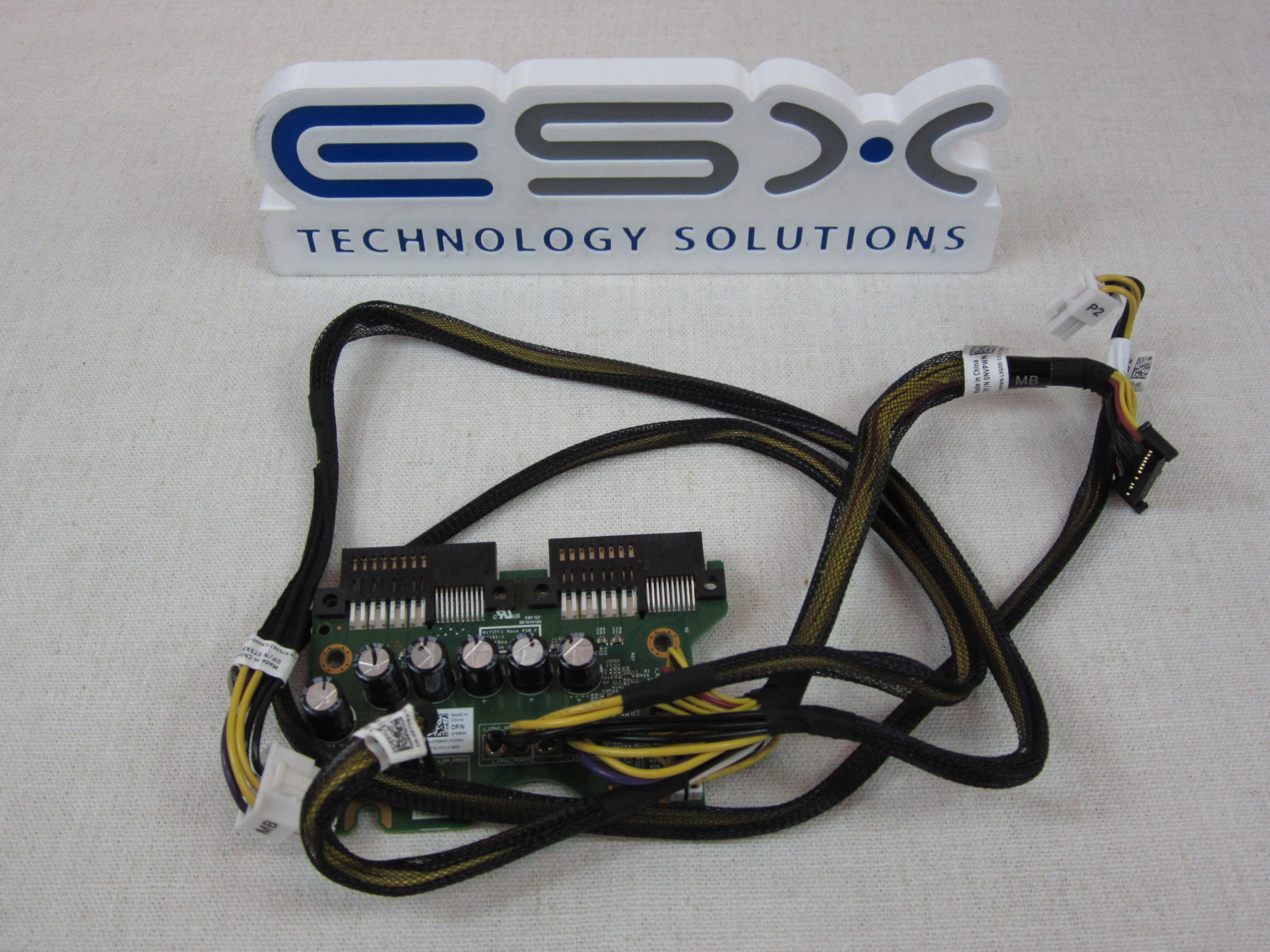 Dell 766NF Power Distribution Board for PowerEdge R340 with Cables