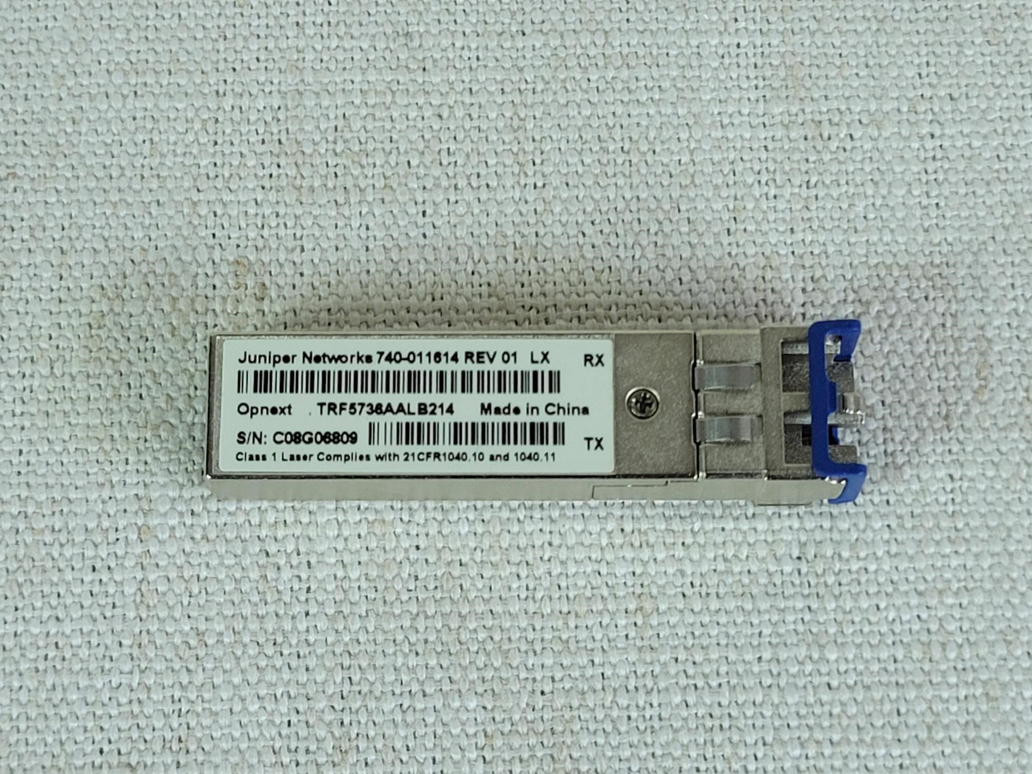 Genuine Juniper SFP-1GE-LX 1000BASE-LX SFP Transceiver Module EX-SFP-1GE-LX