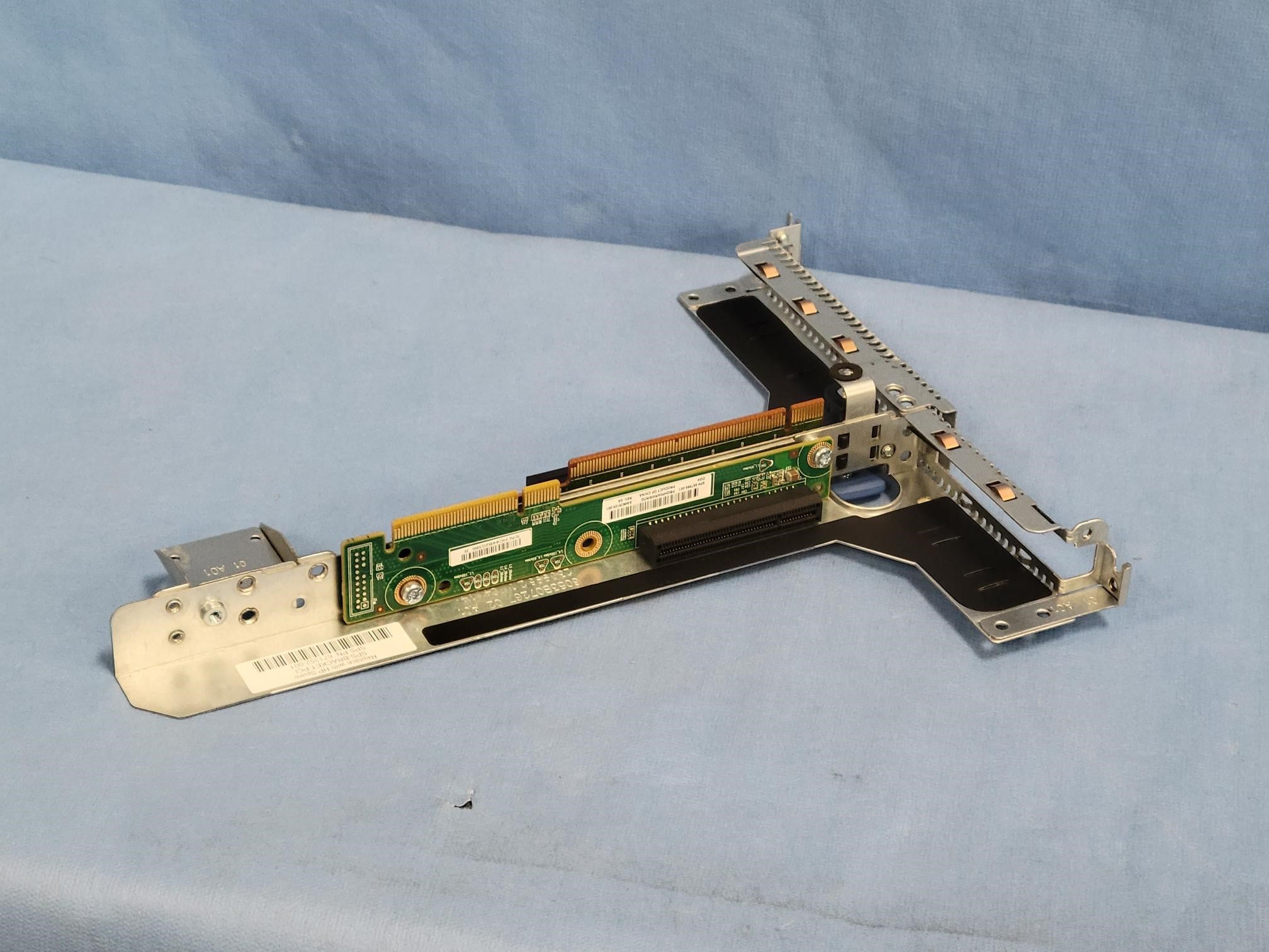 HP Dual Riser Card Assembly w/ Cage for ProLiant DL360p G8 671352-001 667866-001
