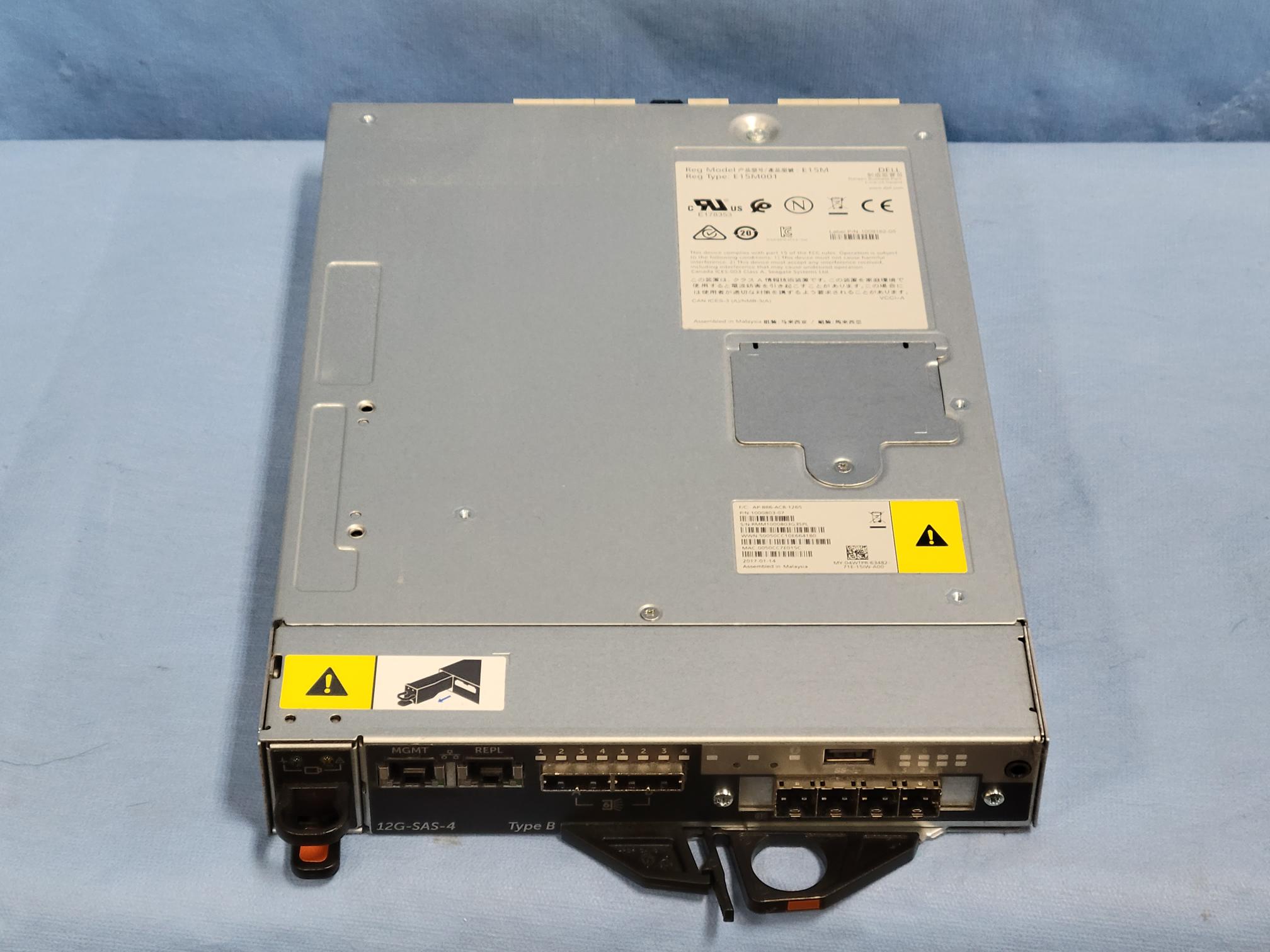 Compellent SCv2020 2U Storage Array - 24x 480GB SSD, 2x 12G-SAS-4 Controller