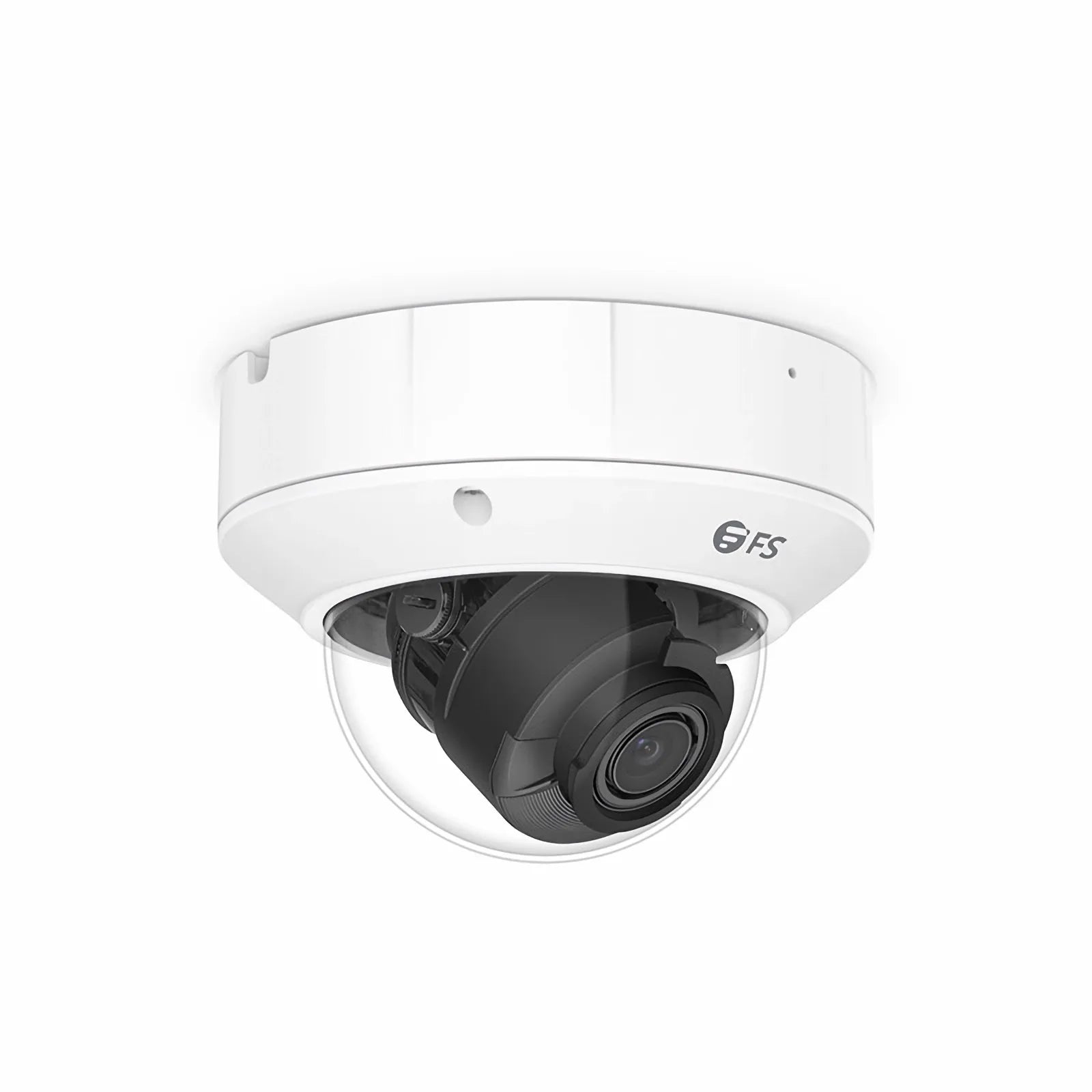 IPC304-8M-D Dome Camera, with 2.8 ~ 12mm Varifocal Lens, 8MP Resolution, Built-in Mic, 131ft Night Vision, Smart Intrusion Prevention IP67＆IK10 PoE Network Camera