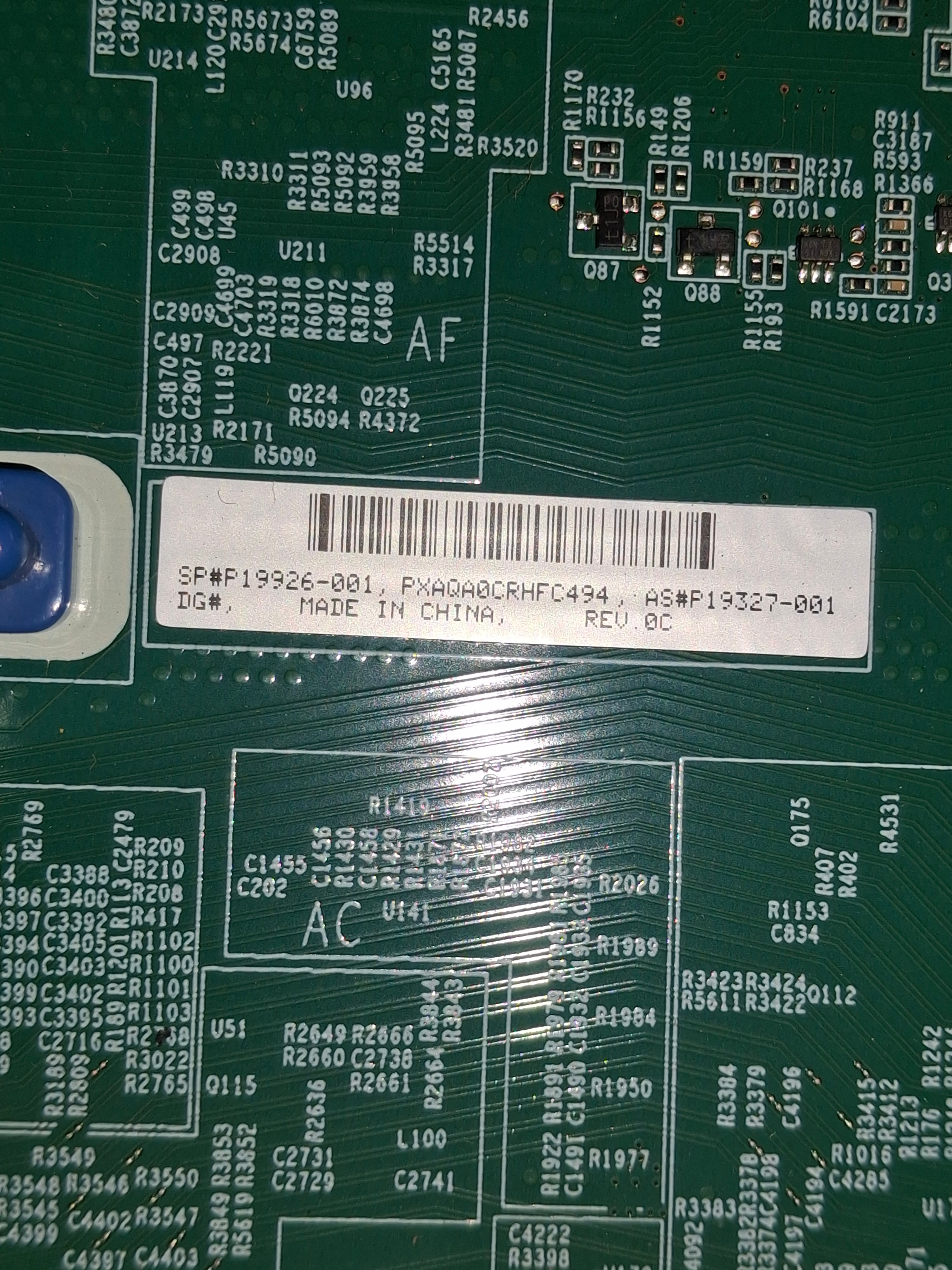 HPE P19926-001 P19327-001 - DL360 Gen10 System I/O Board | Alo Tech Solutions