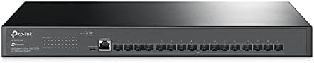 TP-Link TL-SX3016F | 16 Port 10G SFP+ Enterprise Level Switch | L2+ Smart Managed | Omada SDN Integrated | IPv6 | Static Routing | L2/L3/L4 QoS, IGMP & LAG | 5 Year Manufacturer Warranty