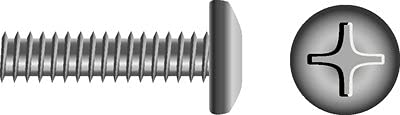 Seachoice SC5222 Phillips Machine Screw Pan Head. 5/16"-18 x 6"