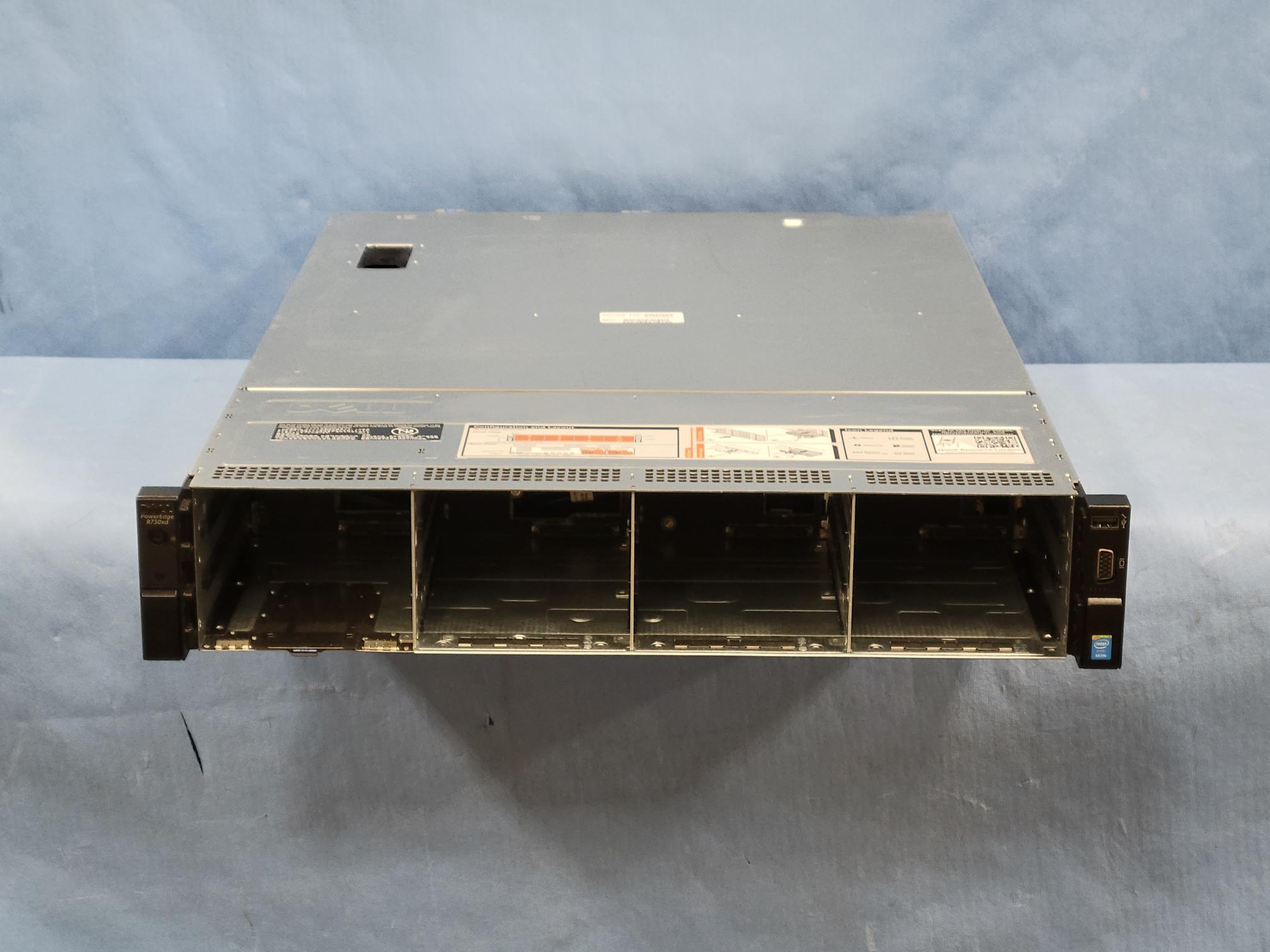 Dell PowerEdge R730XD LFF Server 2x 14 Core E5-2680v4 256GB RAM 12x 6TB 72TB