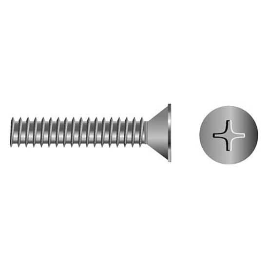 Seachoice MP0762SC SS Phillips Machine Screw Flat Head, 8-32 x 1-1/2"