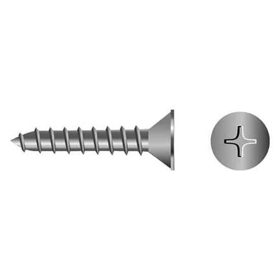 Seachoice 59534 Stainless Steel Phillips Machine Screw - Flat Head