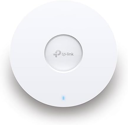 TP-Link Omada WiFi 7 Wireless Access Point | BE5000 Dual Band | 2.5G Port | PoE or DC Powered, DC Adapter Included | Seamless Roaming | Easy Setup | 5-Year Warranty | Omada Remote Managed(EAP720