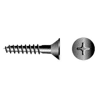 Seachoice SC3506 Phillips Wood Screw Flat Head, #10 x 2"