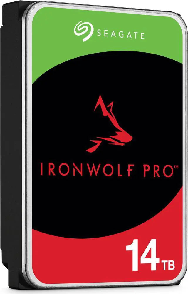 Alt view image 2 of 4 - Seagate IronWolf Pro 14TB NAS Hard Drive 7200 RPM 256MB Cache CMR SATA 6.0Gb/s 3.5" Internal HDD ST14000NE0008