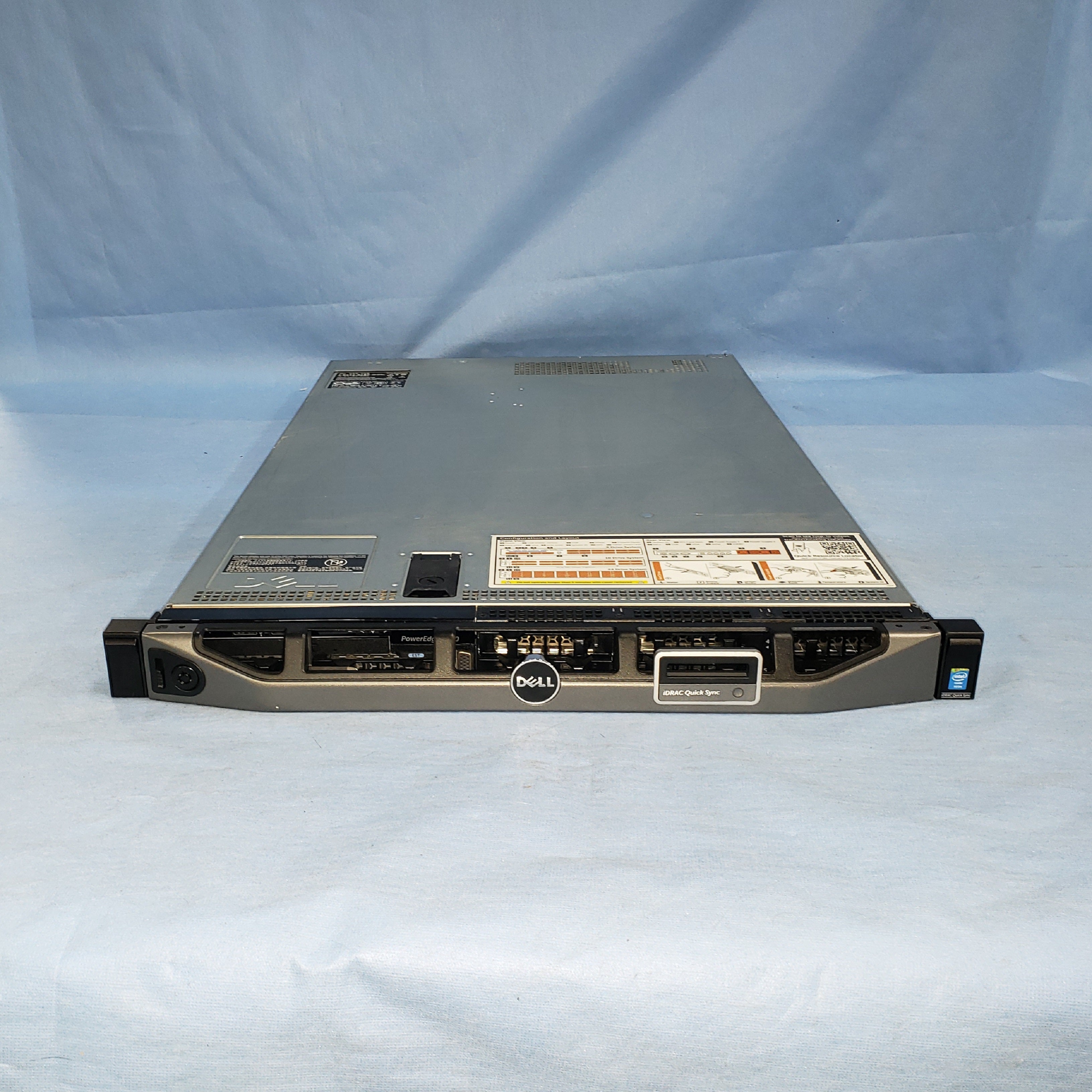 Dell PowerEdge R630 2x 12Core E5-2680v3 @ 2.5GHz, 192GB RAM, H730, 4x GbE, iDRAC