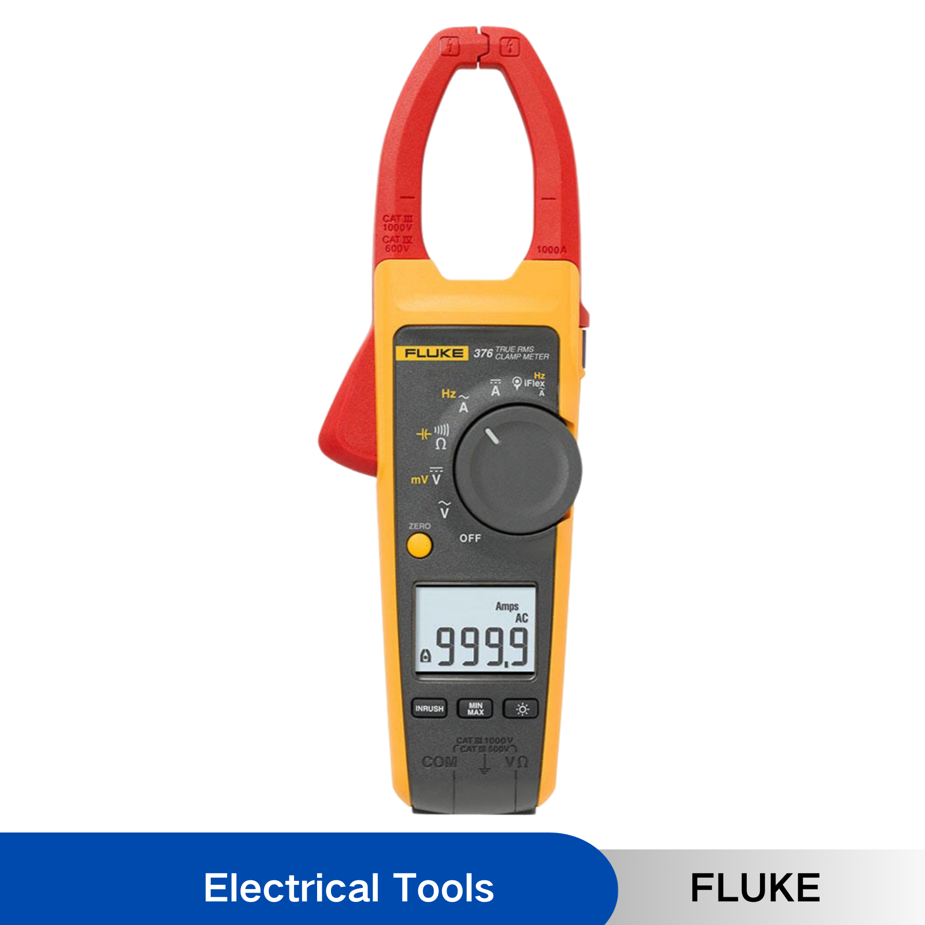 Fluke 376 FC True-RMS Clamp Meter with iFlex