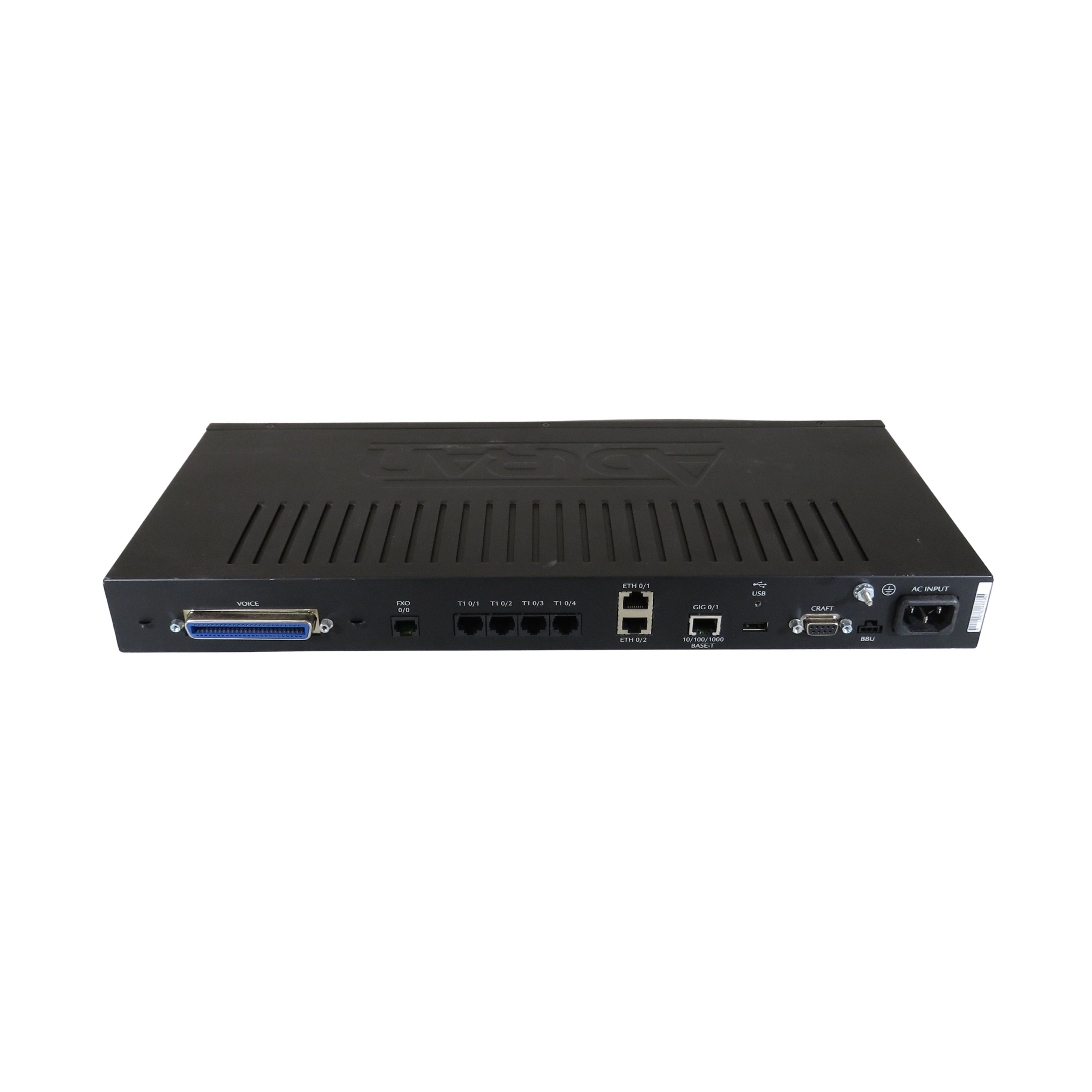 Adtran 4243908F2 Total Access 908e with Lifeline FXO VoIP Gateway (Refurbished)