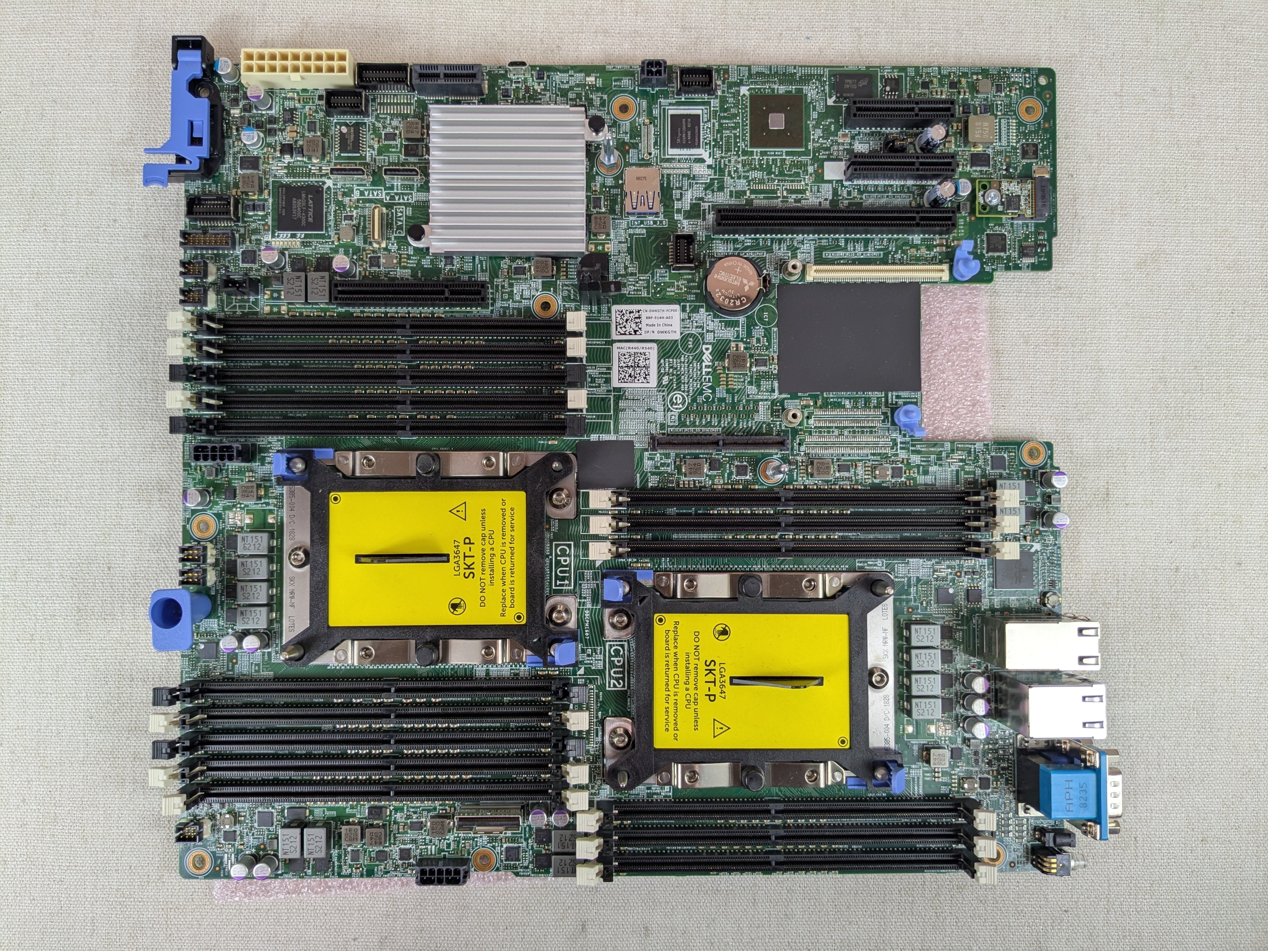 Dell WKGTH Main System Motherboard Assembly for PowerEdge R440 R540