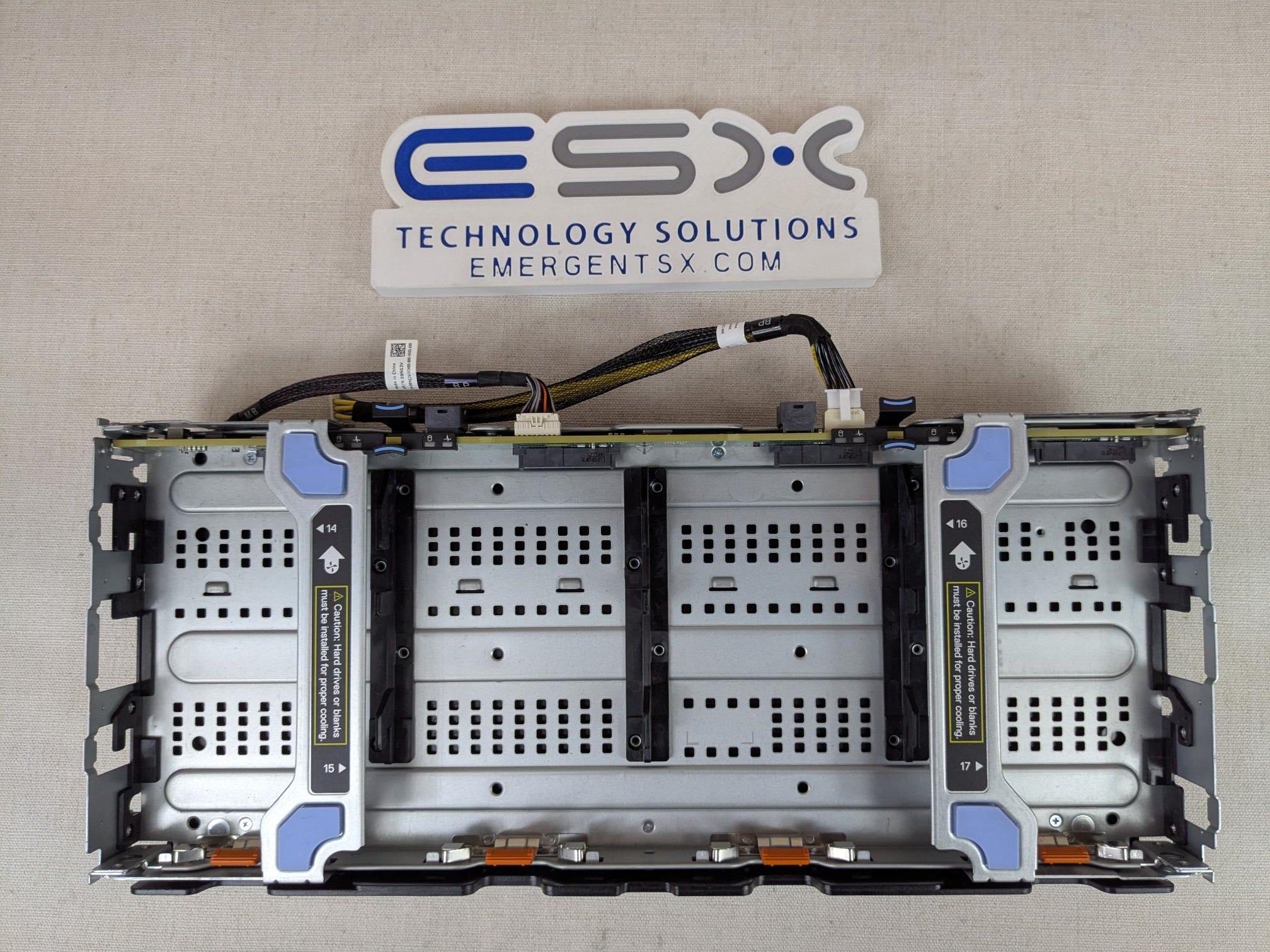 Dell 2MP1D 4x 3.5" Hard Drive Mid Bay Expansion Kit for PowerEdge R740XD
