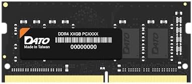 DATO 8GB RAM DDR4 3200MHz PC4-25600 CL22 SODIMM 1.2V 260-Pin Non-ECC SODIMM Laptop Notebook Memory Module|B0CHM62WLQ