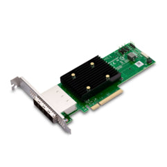 Broadcom 05-50075-00 9500-16E 16-Port Ext 12Gb/s SAS/SATA/PCIe (NVMe Tri-Mode HBA