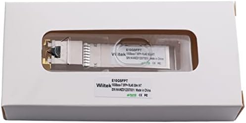 10G SFP+ to RJ45 Copper Modules, 1.25G/2.5G/5G/10GBase-T Ethernet to SFP+ Transceiver Compatible for HPE Blade System 813874-B21 HPE ProCurve & HPE Aruba(Cat 6a/7 or Better, 30-Meter)|B0B3F2JMS2
