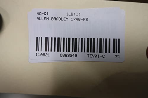 ALLEN BRADLEY 1746-P2 SLC 500 Power Supply Module SER C|B0789NJTKF