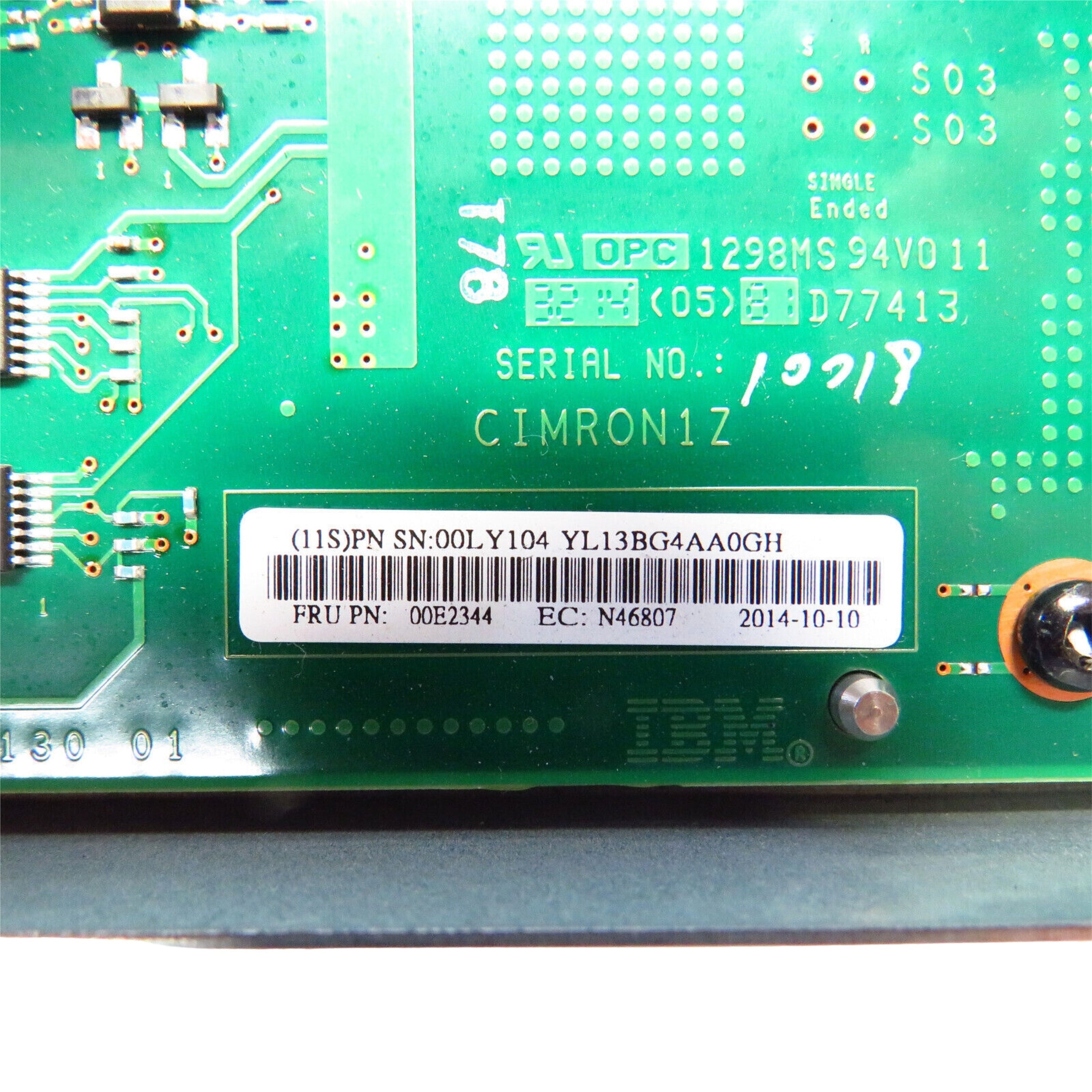 IBM 00E2344 00LY104 6B4D System Controller Unit Power Interface Card (Refurbished)