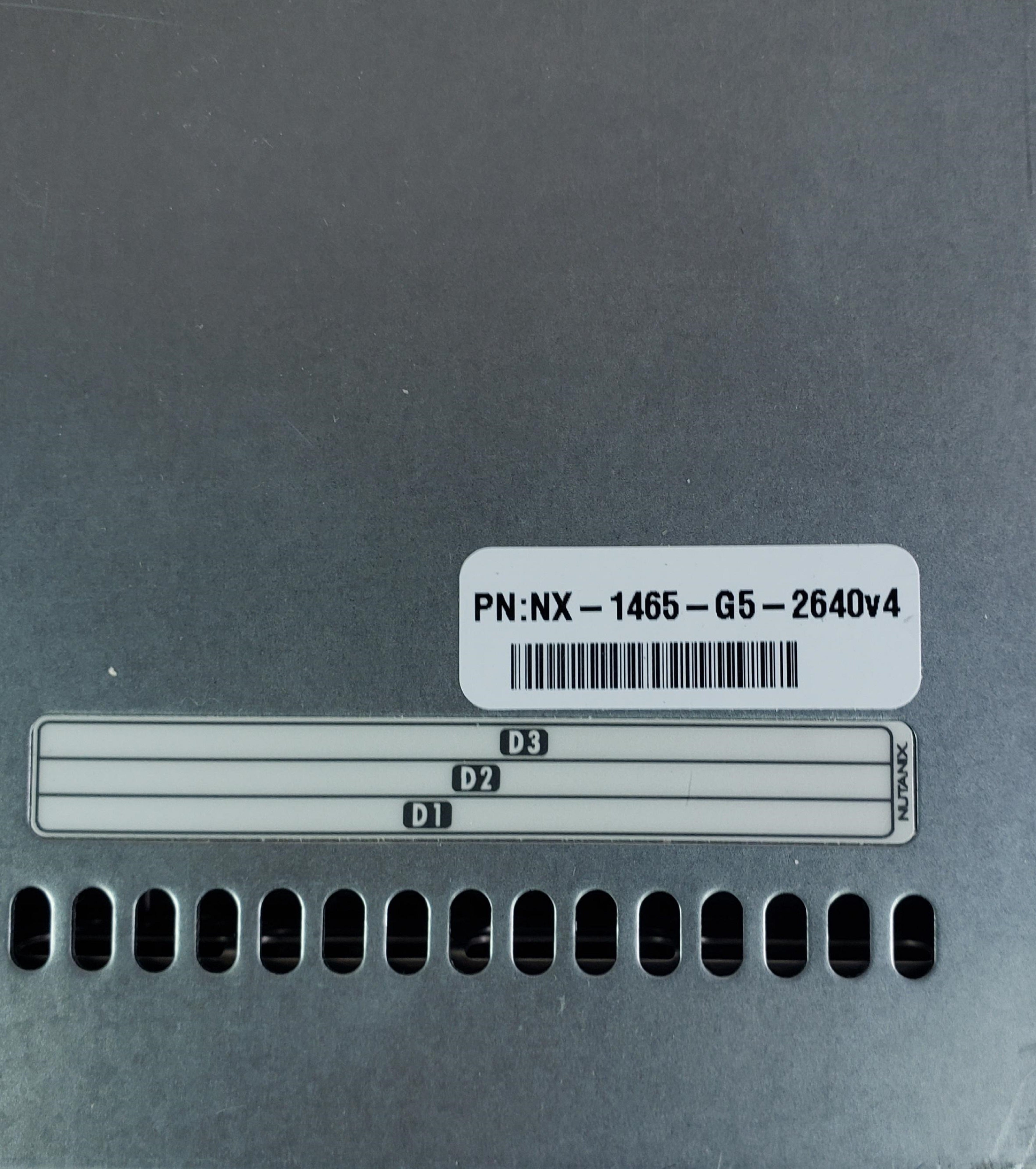 Nutanix NX-1465-G5-2640v4 2U 4 Node 12x 3.5” Barebones Server w/ 4x X10DRT Nodes