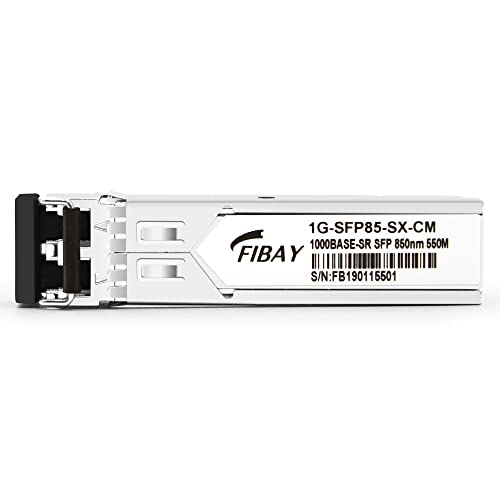 1000BASE-SX SFP Optical Transceiver Module Compatible with HPE Aruba J4858D J4858DCM JL745A Q8N53A ProCurve J4858C J4858B J4858A 850nm 550m DDM Duplex LC MMF|B09MTW3HVB