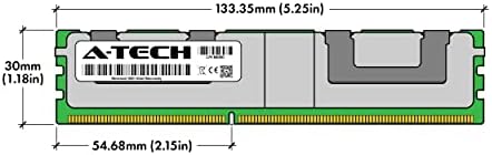A-Tech 128GB Kit (4x32GB RAM for Dell PowerEdge C6220 II, M620, R620, R720, R920 | DDR3 1866MHz PC3-14900 ECC LRDIMM 4Rx4 1.5V Load Reduced Server Memory Upgrade