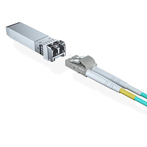 H!Fiber 10Gb SFP+ RJ45 Transceiver, 10Gbase-T SFP+ Ethernet Module Support 10G/5G/2.5G/1.25G, Compatible with Cisco SFP-10G-T-S, Ubiquiti UF-RJ45-10G, UniFi, Meraki,MikroTik,Supermicro and More, 30m|B06XQBFHNL
