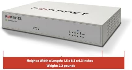 FortiGate-40F Firewall Appliance plus 1 Year FortiCare Premium and FortiGuard Unified Threat Protection (UTP) (FG-40F-BDL-950-12)|B084HFR4RZ