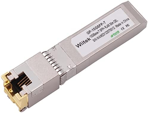 10G SFP+ to RJ45 Copper Modules, 1.25G/2.5G/5G/10GBase-T Ethernet to SFP+ Transceiver Compatible for HPE Blade System 813874-B21 HPE ProCurve & HPE Aruba(Cat 6a/7 or Better, 30-Meter)|B0B3F2JMS2