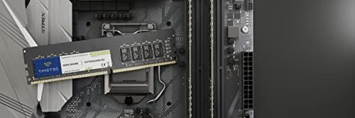 Timetec Elite 32GB KIT(2x16GB) DDR4 2666MHz PC4-21300 Non-ECC Unbuffered 1.2V CL19 2Rx8 Dual Rank 288 Pin UDIMM Desktop Memory RAM Module Upgrade (32GB KIT(2x16GB))|B0G4381PK1