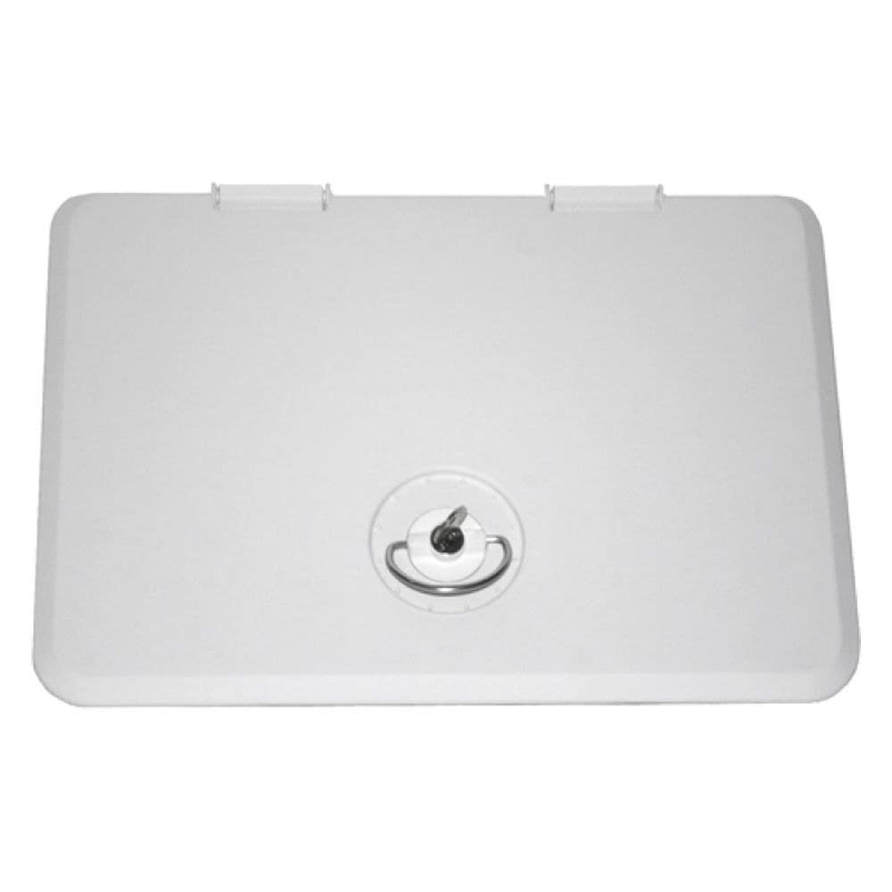 TH Marine HATL-1115-2-DP T-H Marine Sure-Seal Locking Access Hatch 10-3/4" x 15"