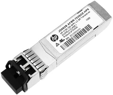 HP JD092B X130 10G SFP+ LC SR TRANSCEIVER|B00JJ4Z5QM