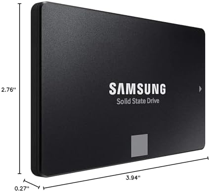 Samsung Electronics 870 EVO 2TB 2.5 Inch SATA III Internal SSD (MZ-77E2T0B/AM